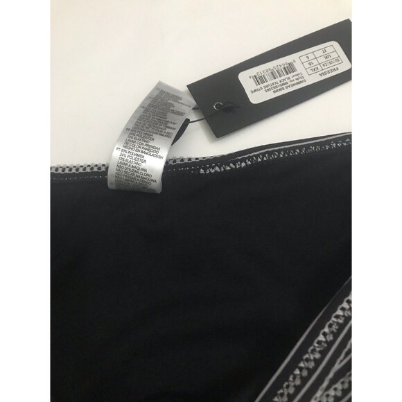 Marie Meili Women’s Bikini Bottom Size XXL Striped Black & White Color - Picture 6 of 16